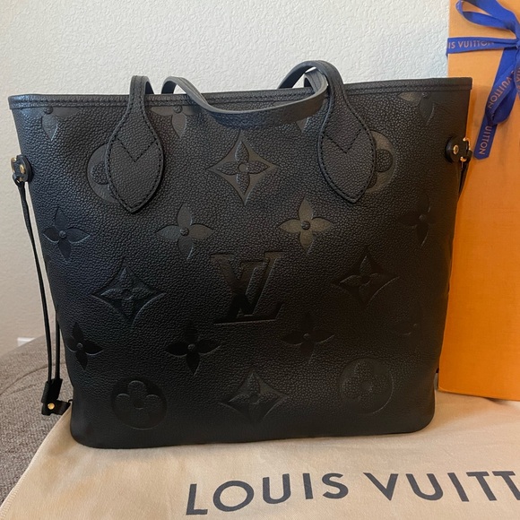 Louis Vuitton Black neverfull tote - Picture 2 of 8